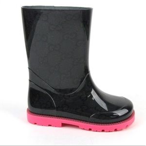Toddler GUCCI rain boots